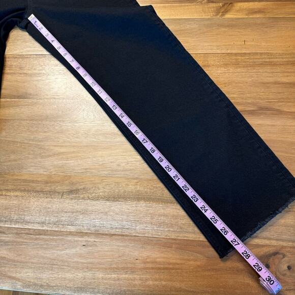 Everlane The Way High Jean Black Denim Size 24 - Picture 11 of 13